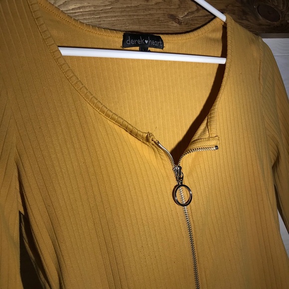 Yellow Long Sleeve Top - Picture 1 of 2